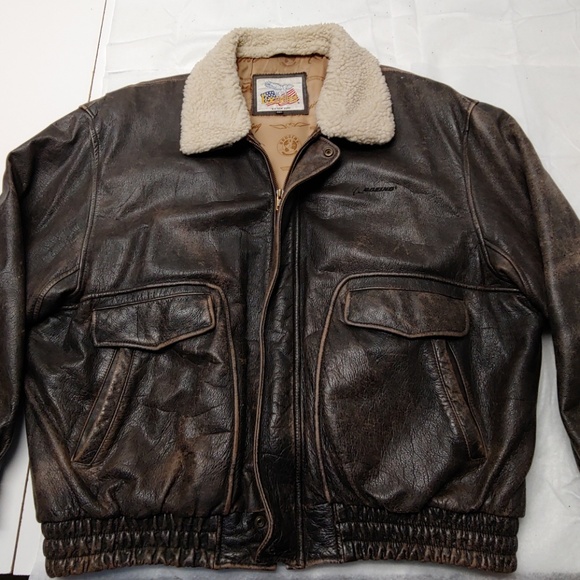 Excelled Other - Gorgeous Vintage Boeing Leather Bomber Jacket!